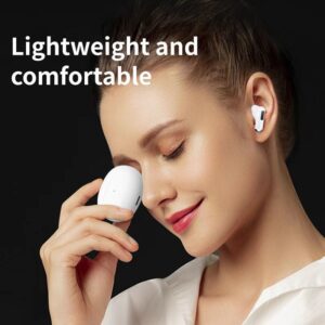 Sporty Wireless Earphones with Noise Cancellation and Binaural Stereo Sound