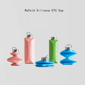 Eco-Friendly Silicone Foldable Sport Bottle