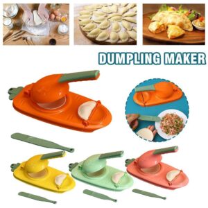2-in-1 Dumpling Maker and Pastry Press for Wrapper Moulding and Dough Pressing