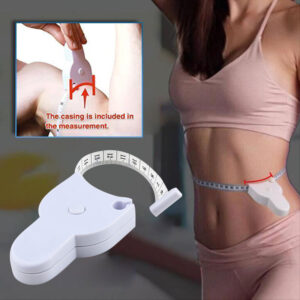 Accurately Measure Your Waist with the Innovative Y-Shaped Self-Tightening Tape Measure