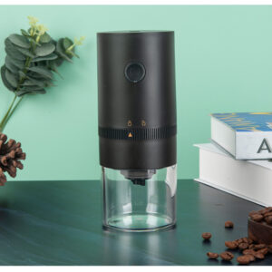 Professional Portable Electric Coffee Grinder with Ceramic Grinding Core and USB Type-C Charging