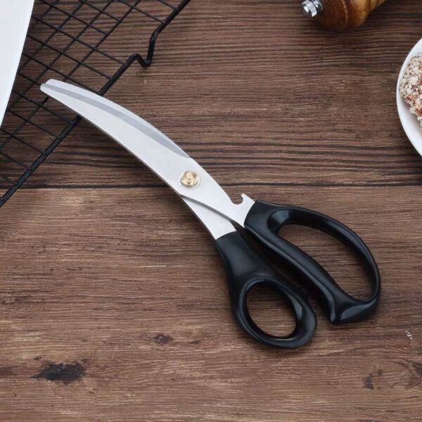 Korean BBQ Scissors Tongs Set for Grilling and Serving Meat - Image 9