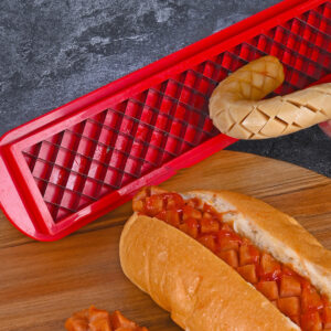 BBQ Hot Dog Sausage Egg Stainless Steel Cutter