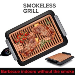 Fast and Smokeless BBQ with Our Durable Non-stick Electrothermal Barbecue Plate