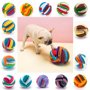 Challenge Your Pet’s Mind with Foldable Dog Snuffle Ball