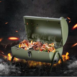 Portable BBQ Grill for Outdoor Patio, Camping, and Picnic – Perfect for 3-5 People