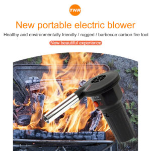 Handheld Electric BBQ Fan Air Blower for Outdoor Camping, Picnic, and Barbecue Ventilation