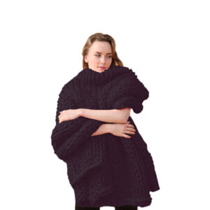 Embrace the Cold Nights with a Coarse Wool Blanket Cover