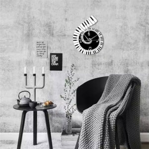 Musical Notes Wall Clock – A Unique Decoration for Music Lovers
