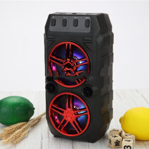 Outdoor Portable Bluetooth Speaker with Dual Speakers for High-Quality Sound