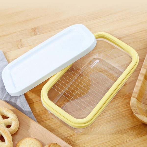 Rectangular Butter Storage Box with Fresh-keeping Seal - Image 4