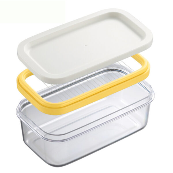 Rectangular Butter Storage Box with Fresh-keeping Seal - Image 2