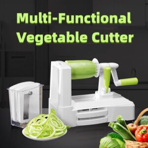 Practical Manual Vegetable Slicer for Home – Rust Resistant Kitchen Hand-Operated Multi-Functional Vegetable Cutter