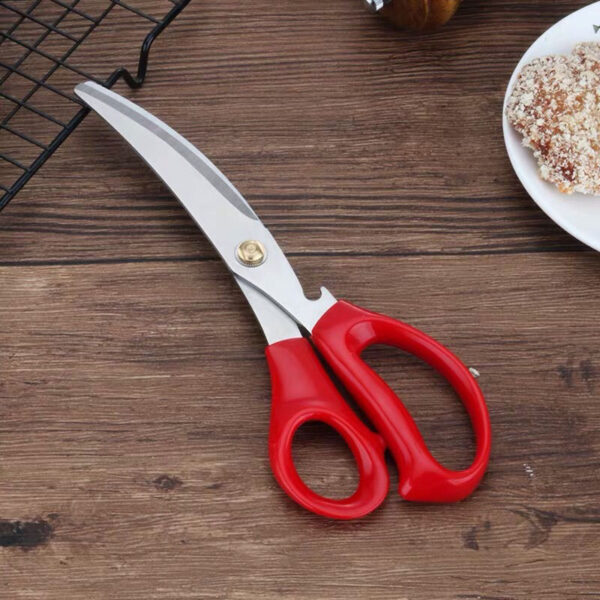 Korean BBQ Scissors Tongs Set for Grilling and Serving Meat - Image 10