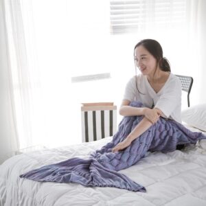 Transform into a Mermaid with our Wearable Mermaid Blanket