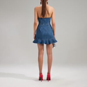 Stylish and Chic Mini Denim Dress for Women