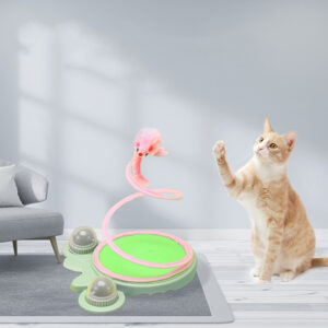 Entertain Your Cat for Hours with our Self-Playing Spring Coil Cat Toy