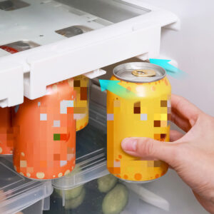 Convenient Plastic Shelf for Organizing Beer and Beverages