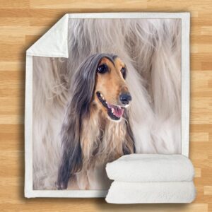 Cozy up with our 3D Double-Sided Flannel Pet Blanket