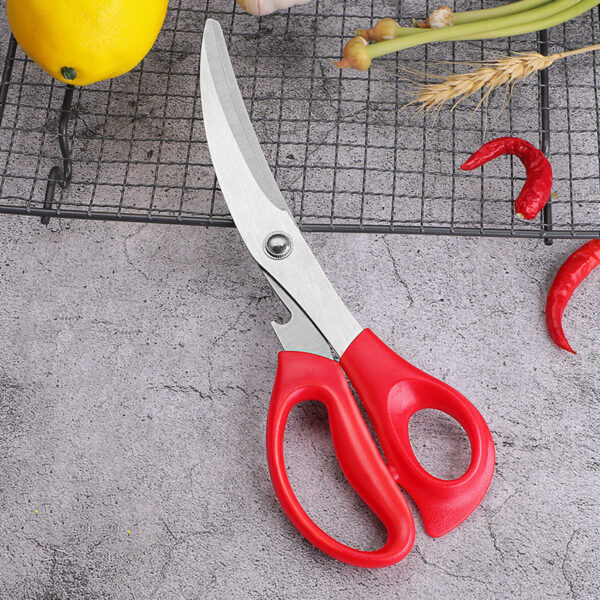 Korean BBQ Scissors Tongs Set for Grilling and Serving Meat - Image 6