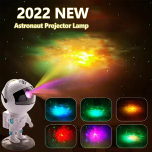 Starry Sky Galaxy Astronaut Projector with Music Laser and Remote Control