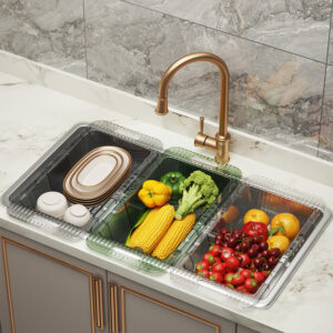 Versatile Retractable Drain Basket: The Ultimate Solution for Washing and Straining Vegetables