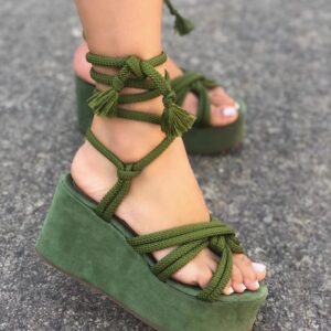 Strut Your Stuff in Women’s Wedge Heel Strappy Sandals