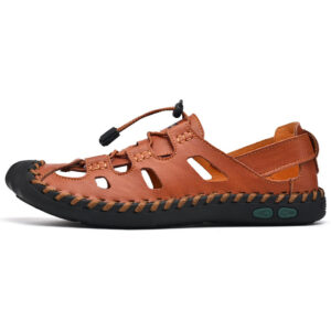 Breathable Leather Sandals for Men