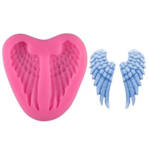 Bring a Touch of Heaven to Your Baked Goods with our Angel Wing Mold