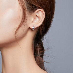 Minimalistic Feather S925 Silver Earrings