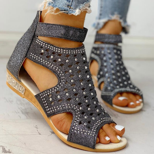 Sandals with Rhinestones