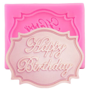 Celebrate in Style with our Happy Birthday Silicone Mold