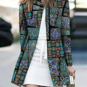 Stay Fashionable with this Mid Length Cardigan Jacket for Women