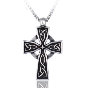 Make a Statement with the Creative Cross Stainless Steel Pendant for Men