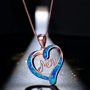Symbolize Your Love for Mom with a Heart Shaped Necklace