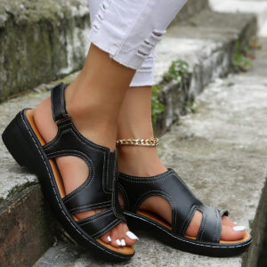 Velcro Ankle Strap Sandals for Women