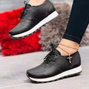 Stylish and Comfortable Flat Bottomed Sneakers for Women