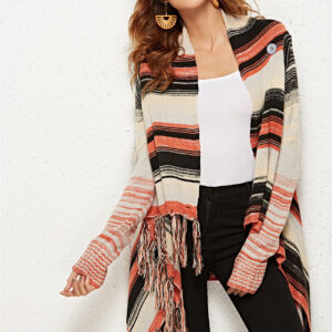 Cozy and Chic Women’s Shawl Knit Cardigan Sweater