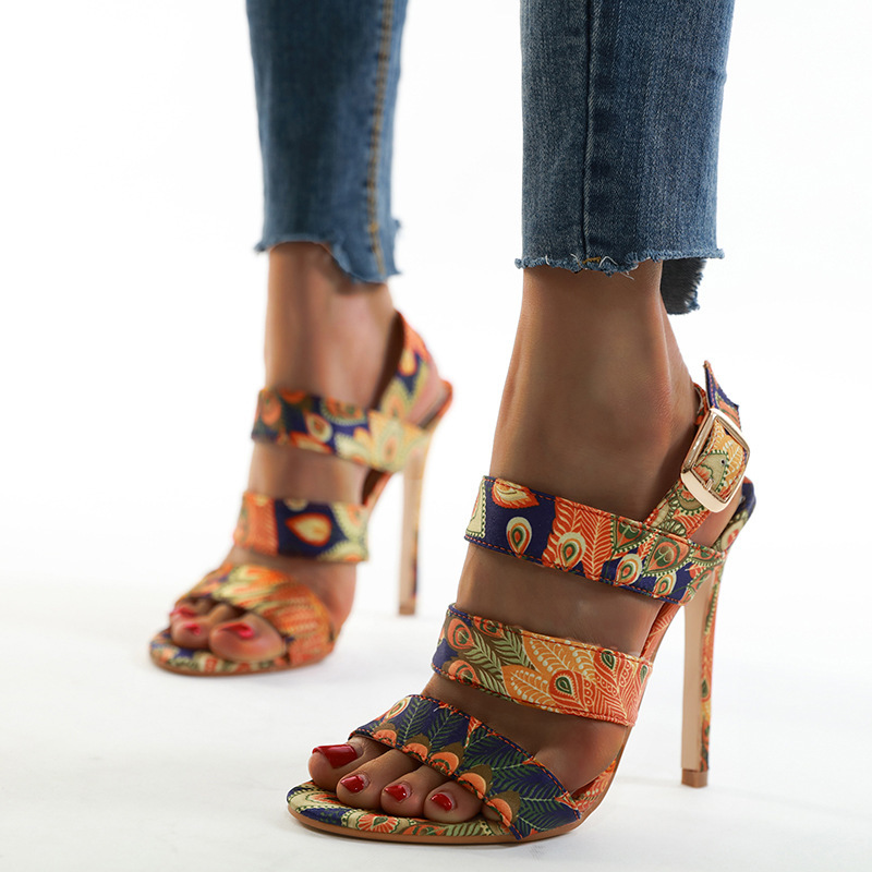 Sandals in Vibrant Colors