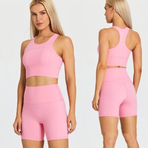 Stay Stylish and Active with Our Fashionable Fitness Set for Women