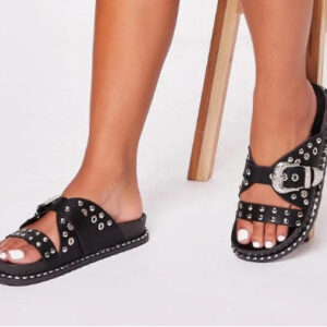 All-Match Net Roman Platform Sandals for Women with Elevated Style