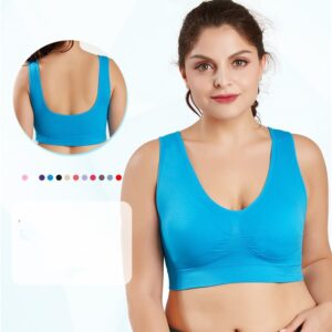 Embrace Your Curves with Seamless Plus Size Push Up Bra Featuring Padded Support