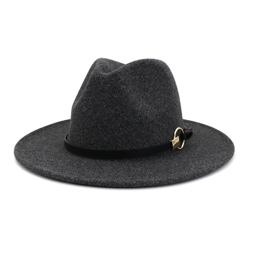 Unisex Wool Fedora Hat