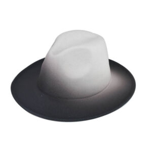 Unisex Double-Sided Gradient Fedora Hat