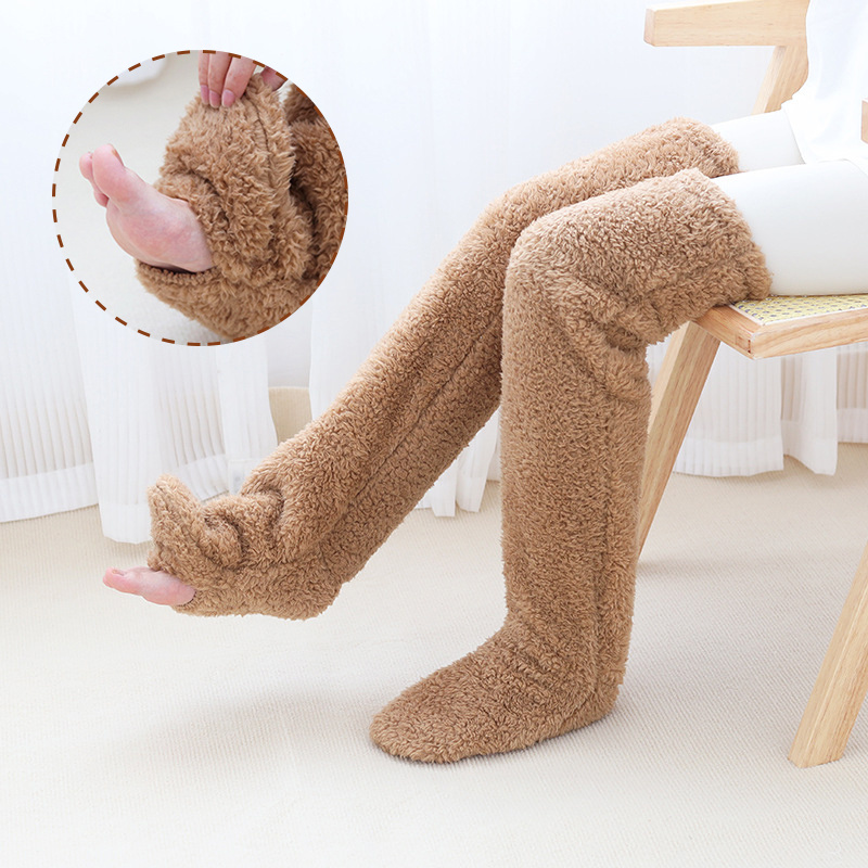Fuzzy Long Socks