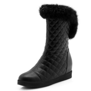 Women’s Flat Snow Boots and Fleece Warmth
