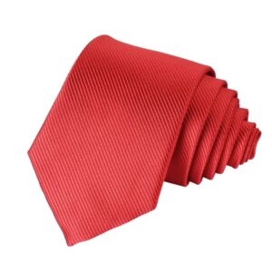 6 cm Width Classic Solid Tie for Men