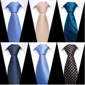 8cm Width Men’s Silk Necktie
