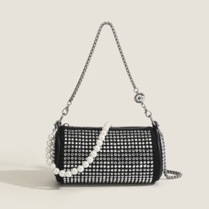 Shimmer and Shine with a Rhinestone Crossbody Bag