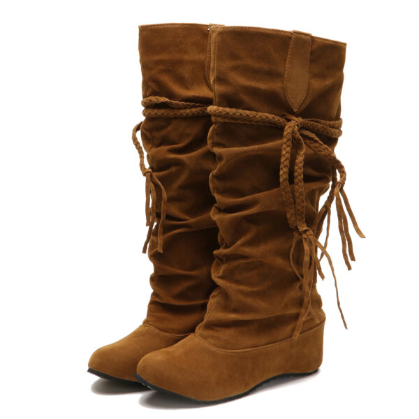 Elevate Your Style with Women's Tall Martin Boots - Image 7